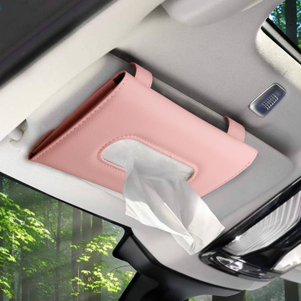 Tissue Dispenser for Car, Visor Tissue Holder, Car Mask Holder, Car Napkin Holder, Tissue Holder ... | Amazon (US)