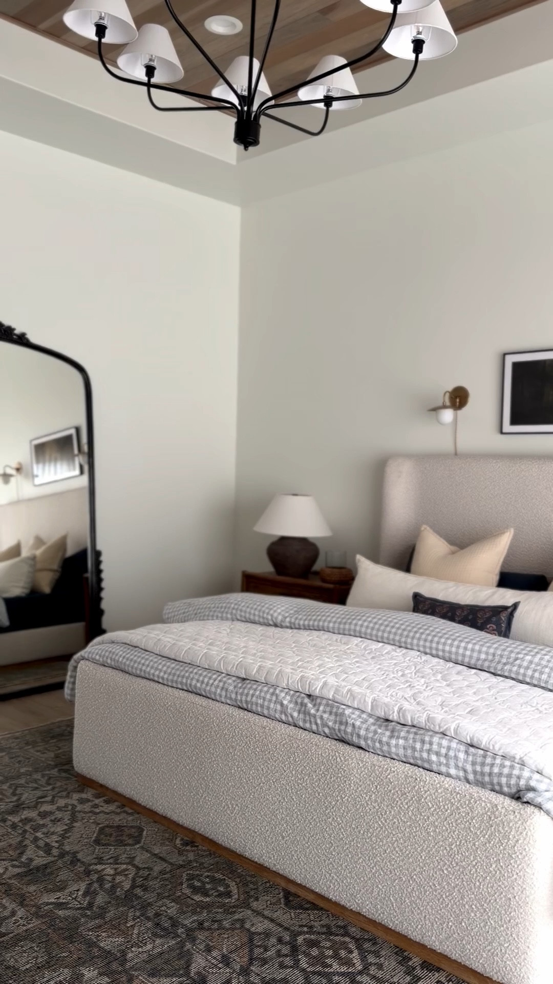 Hello gingham bedding! 😍We recently added these bamboo sheets (in the color Nightfall) and gingham linen duvet cover (in Blue Fog) from @onequince. So pretty for spring and summer! #quincepartner

#LTKHome