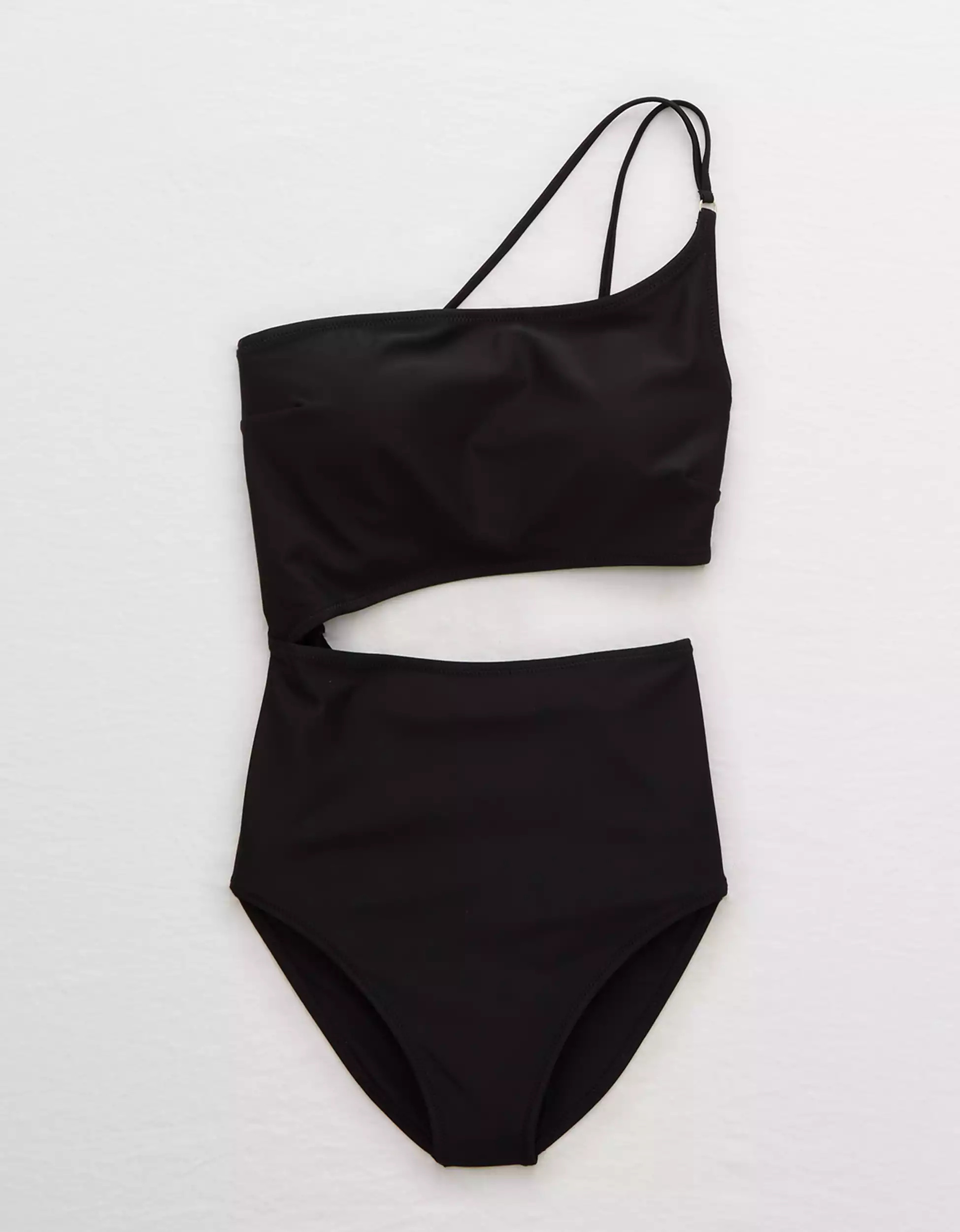 Aerie One Shoulder One Piece Swimsuit | American Eagle Outfitters (US & CA)
