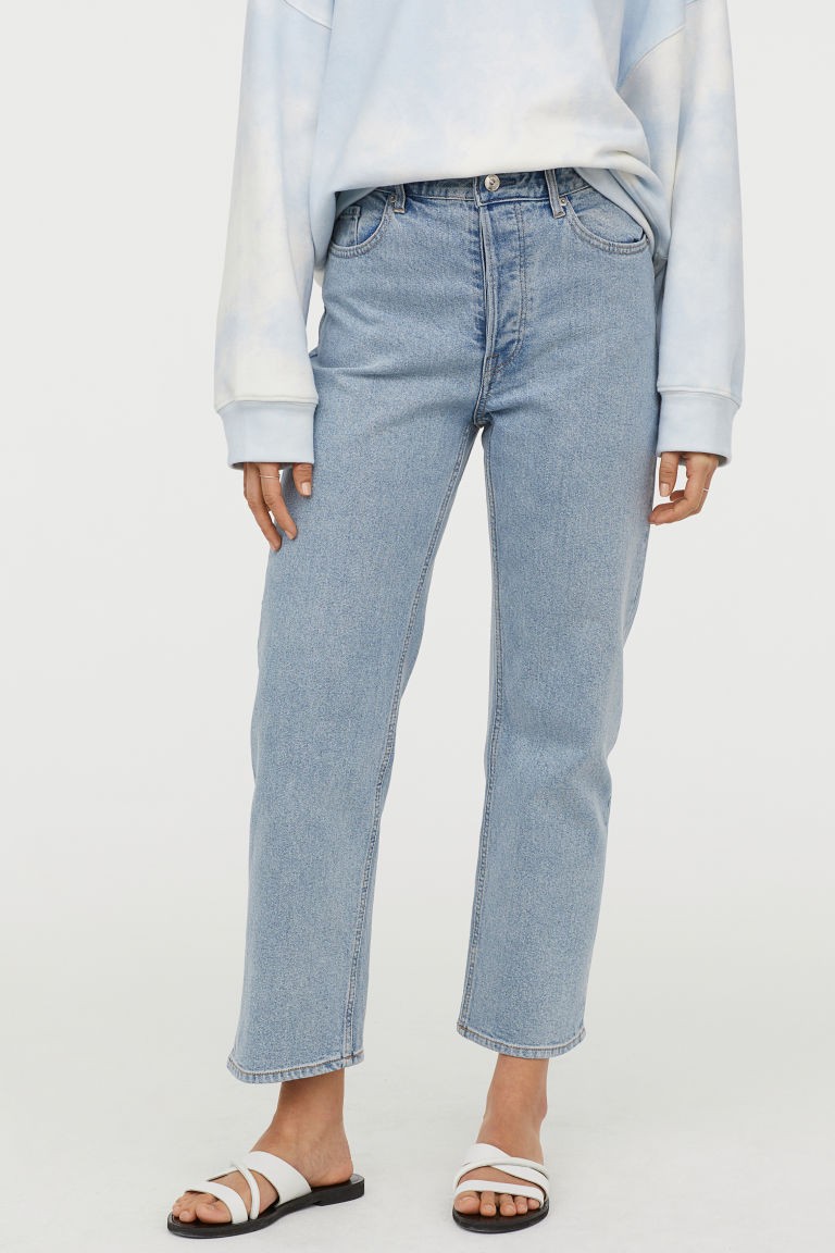 Straight Ankle Jeans | H&M (UK, MY, IN, SG, PH, TW, HK)