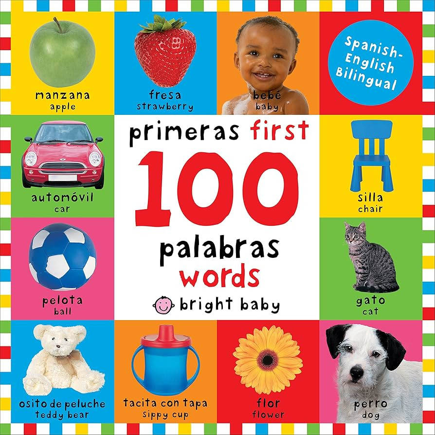 First 100 Big Board: First 100 Words / Primera 100 Palabras Bilingual: Primeras 100 palabras - Sp... | Amazon (US)