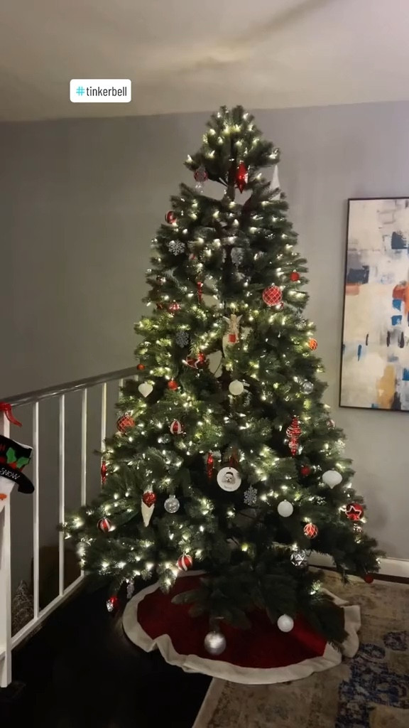 Look who I found hanging out while I worked on my #christmasdecorations I love Tinkerbell and this #christmasornament looks perfect on my #christmastree #tinkerbellornament 

#LTKGiftGuide #LTKCyberweek #LTKHoliday