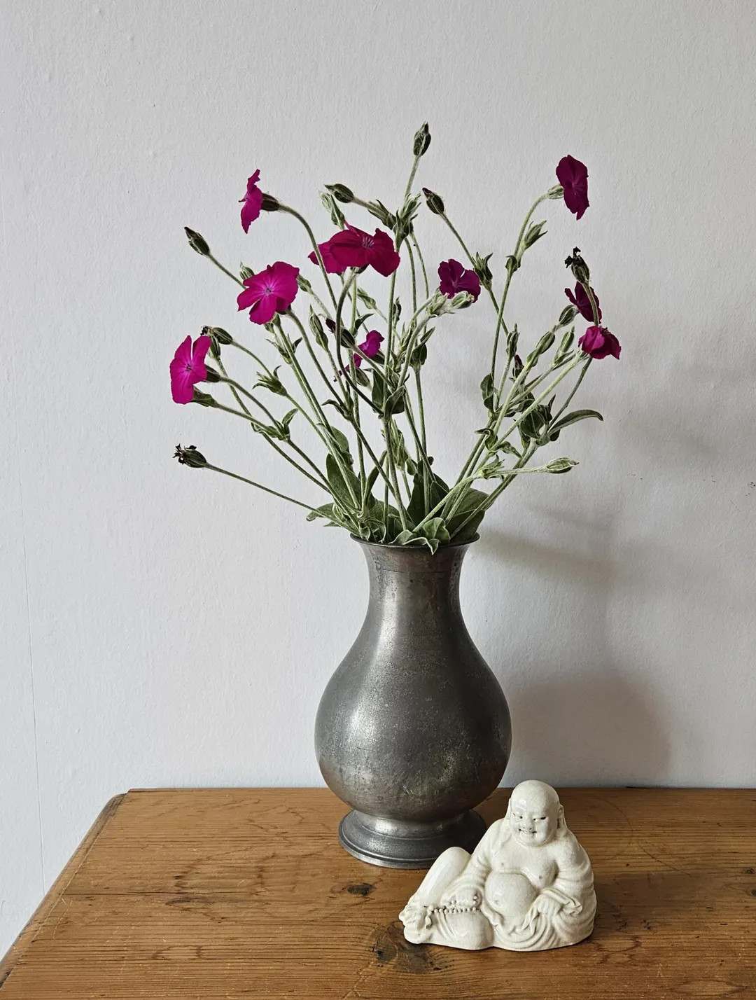 Pewter Vase - Crown & Rose Cast Pewter - Shabby Chic - Etsy | Etsy (US)