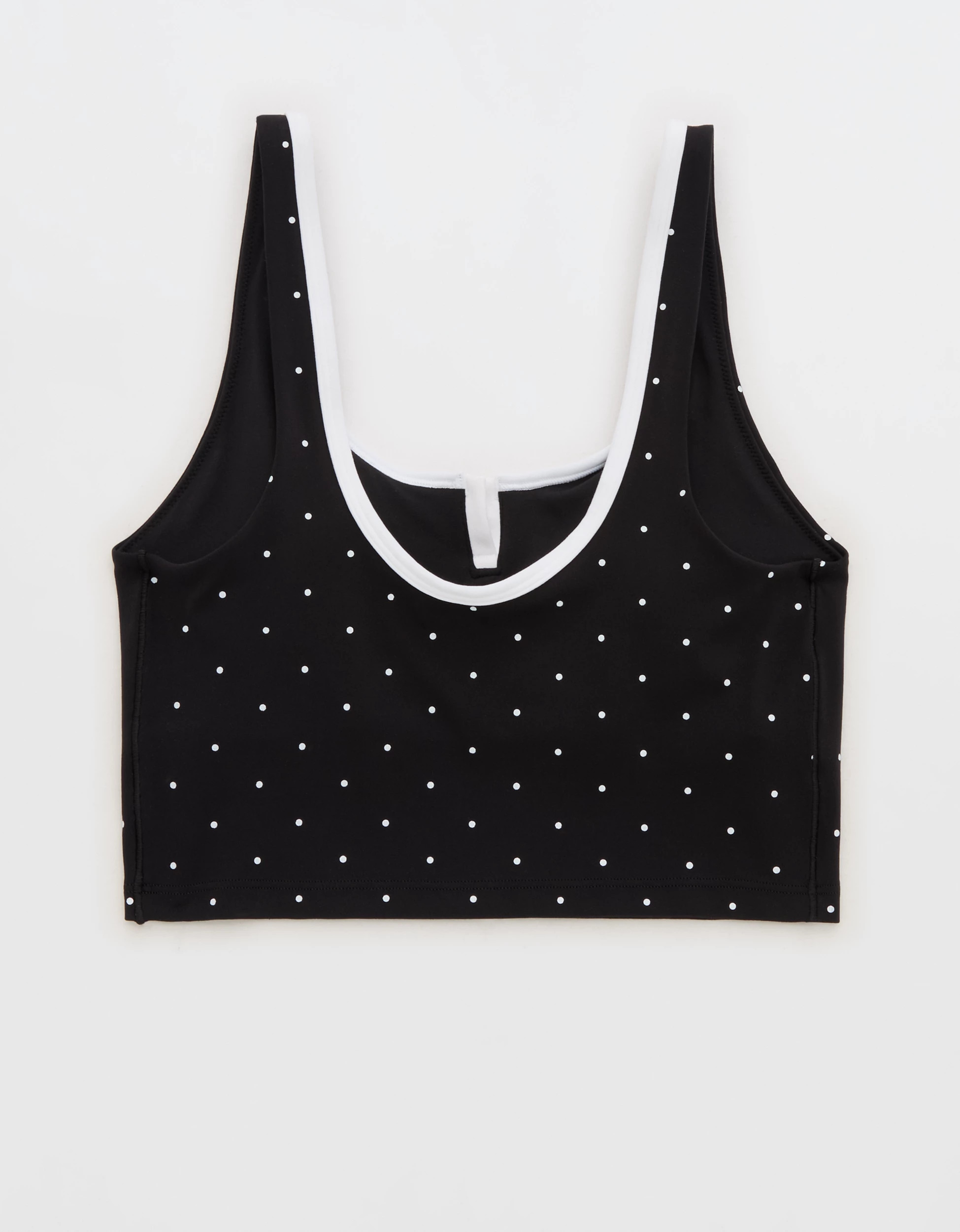 OFFLINE By Aerie Real Me Tipped Low Key Longline Sports Bra | American Eagle Outfitters (US & CA)