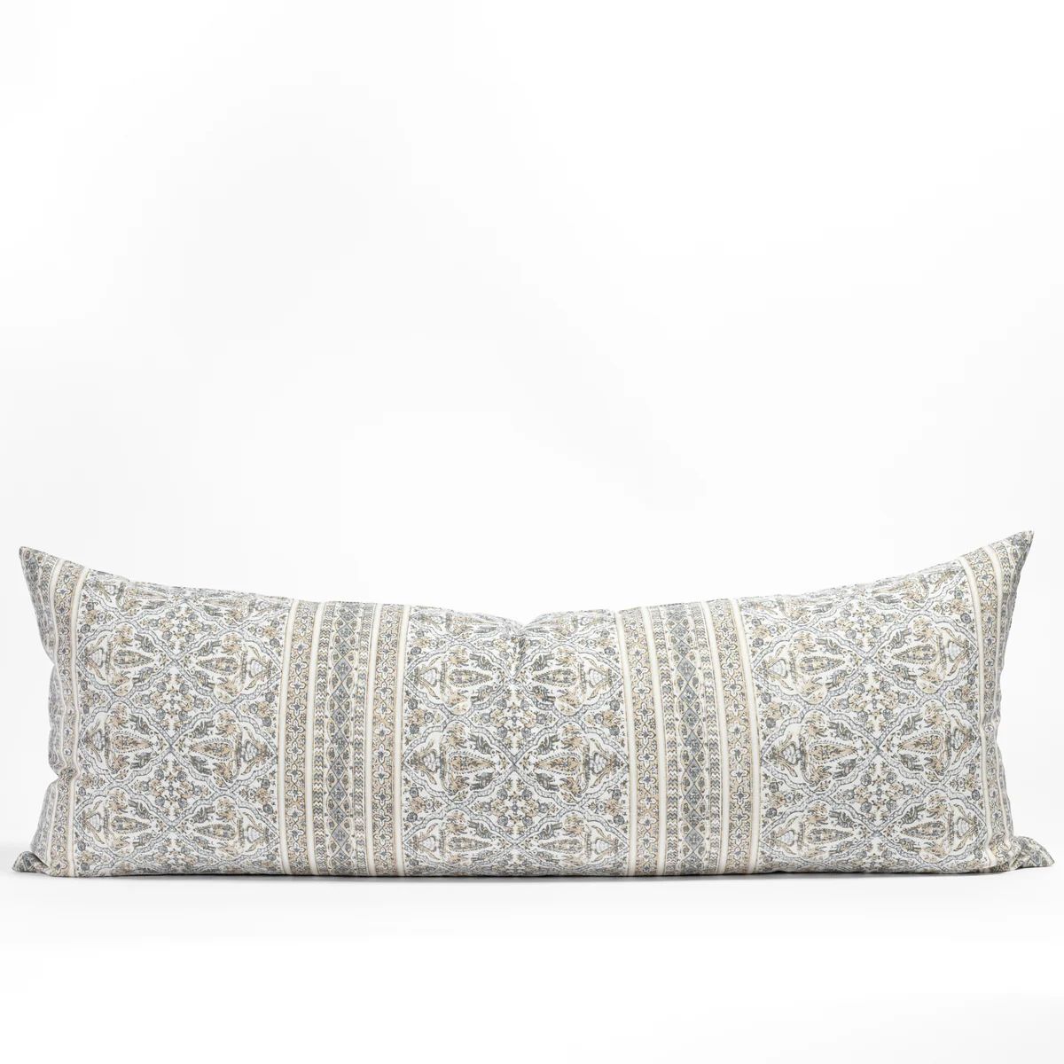 Lasha 16x42 Bolster Pillow, Natural | Tonic Living