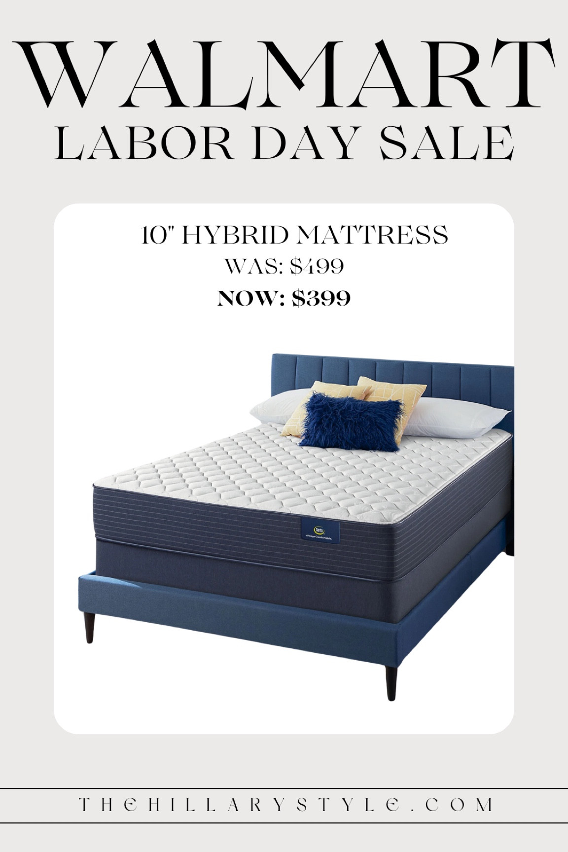 Walmart Labor Day Sale 

Walmart home, mattress, hybrid mattress, sale find, home finds

#LTKHome #LTKSaleAlert