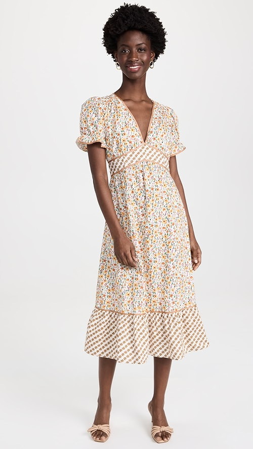 Spring Sunrise Midi Dress | Shopbop