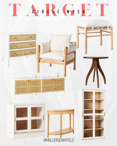 Trendy furniture on sale for Target Circle Week!

#LTKhome #LTKunder100 #LTKsalealert
