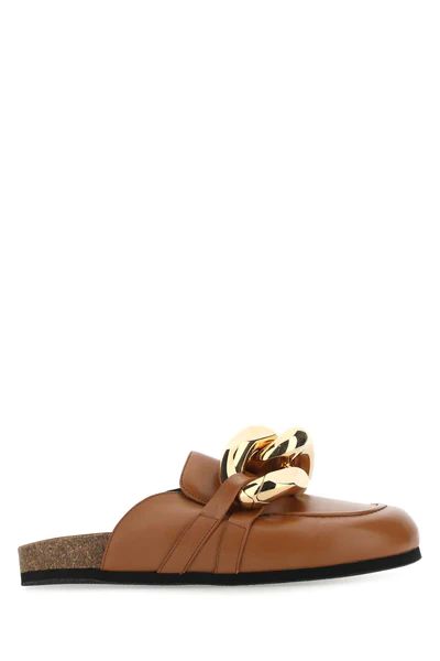 JW Anderson Chain Loafer Mules | Cettire Global