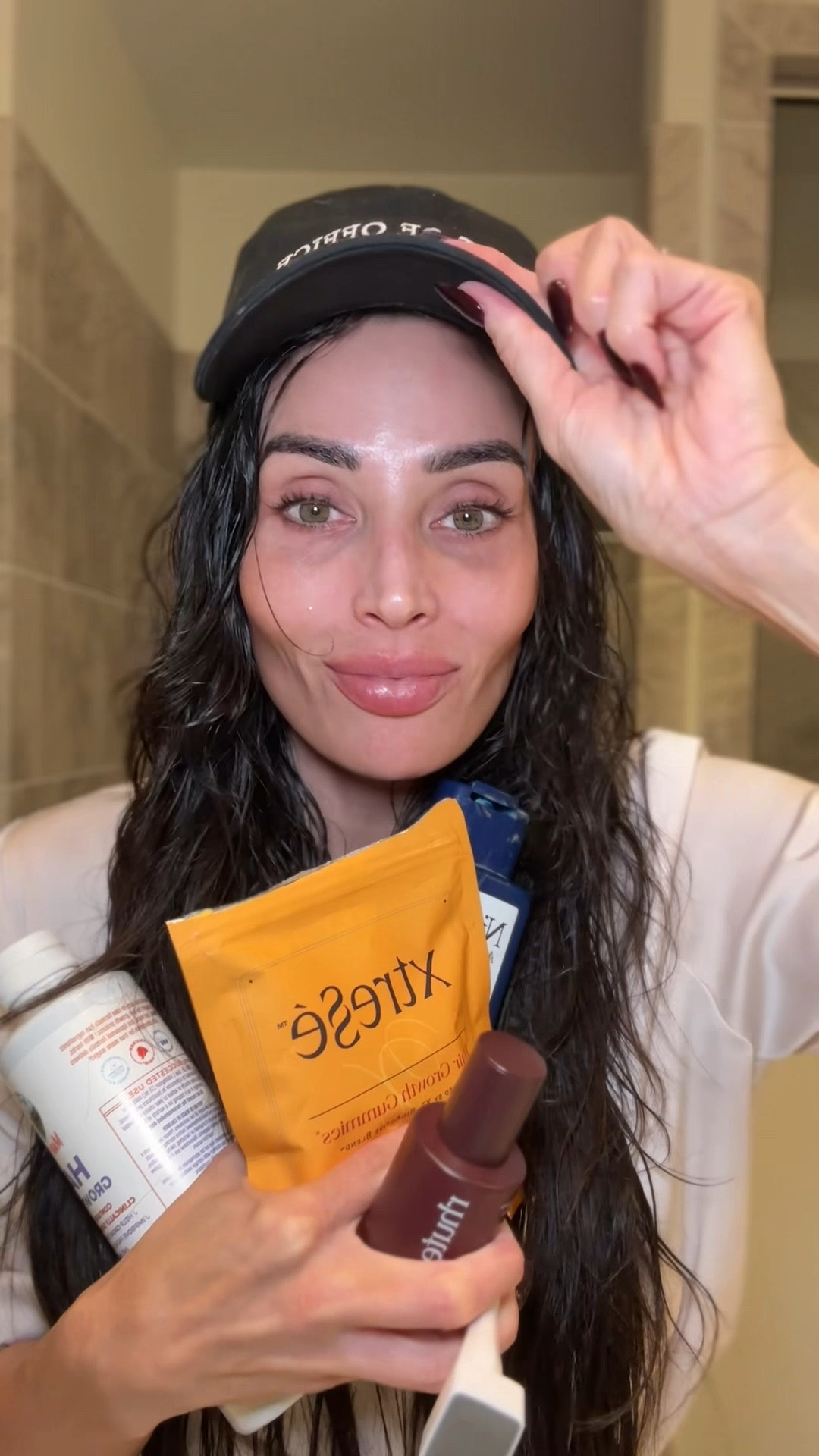 I've been on a hair growth journey for a while now — and I've learned so many little things that have made a big difference

My real hair has grown so much, even though I still wear two rows of extensions (after a bad haircut + hair loss…used to be three rows, but I don't need as much anymore.)

I'm still on the journey, but seeing the progress has been so motivating and consistency is so important!
Want to know the exact products + routine that I'm doing?

@rhute @xtresse @MaryRuth's
@Nizoral @Nizoral @SOLARIS LABS NY
•••#LTKFindsUnder50

#LTKOver40 #LTKBeauty