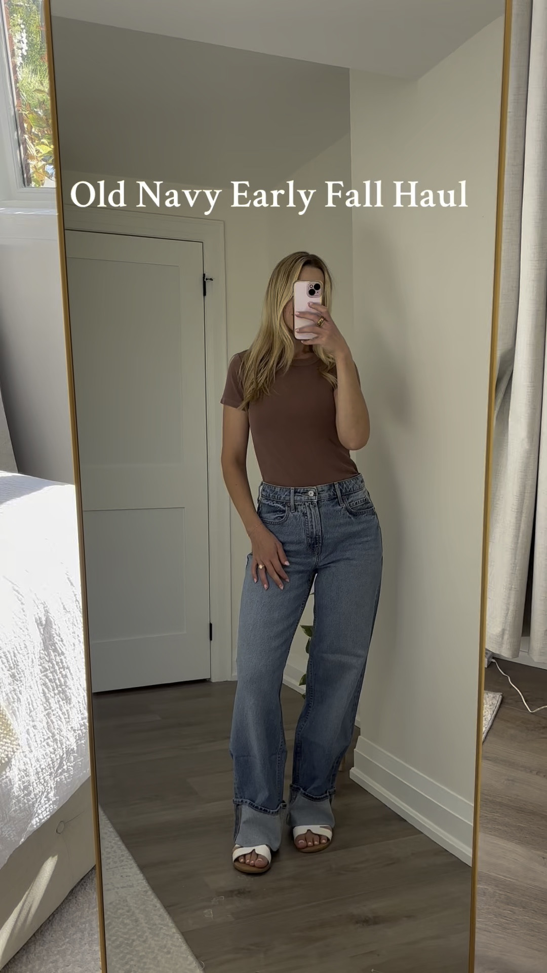 What I’m wearing from old navy right now, size small, jeans size 2

#LTKcanada #LTKstyletip