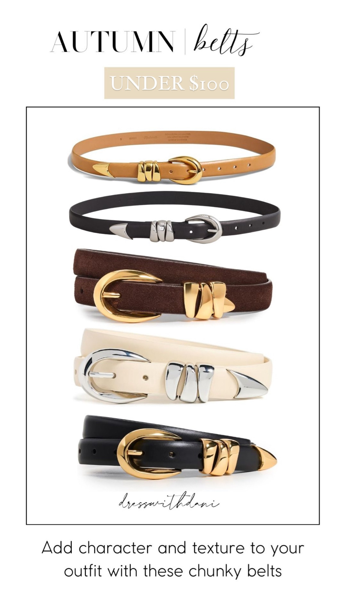 I love a good chunky belt that doesn’t overpower an outfit but adds to it instead 🤍✨

#LTKWorkwear #LTKStyleTip #LTKFindsUnder100