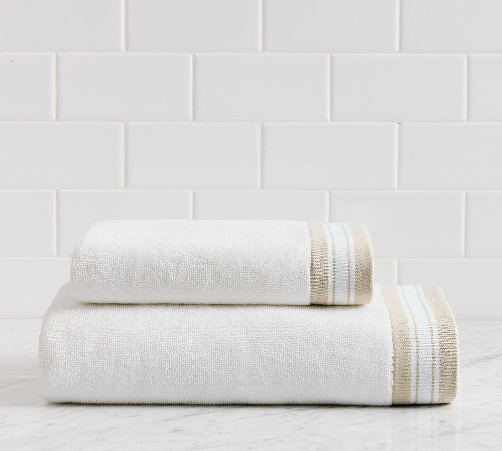 Addison Striped Towel | Pottery Barn (US)