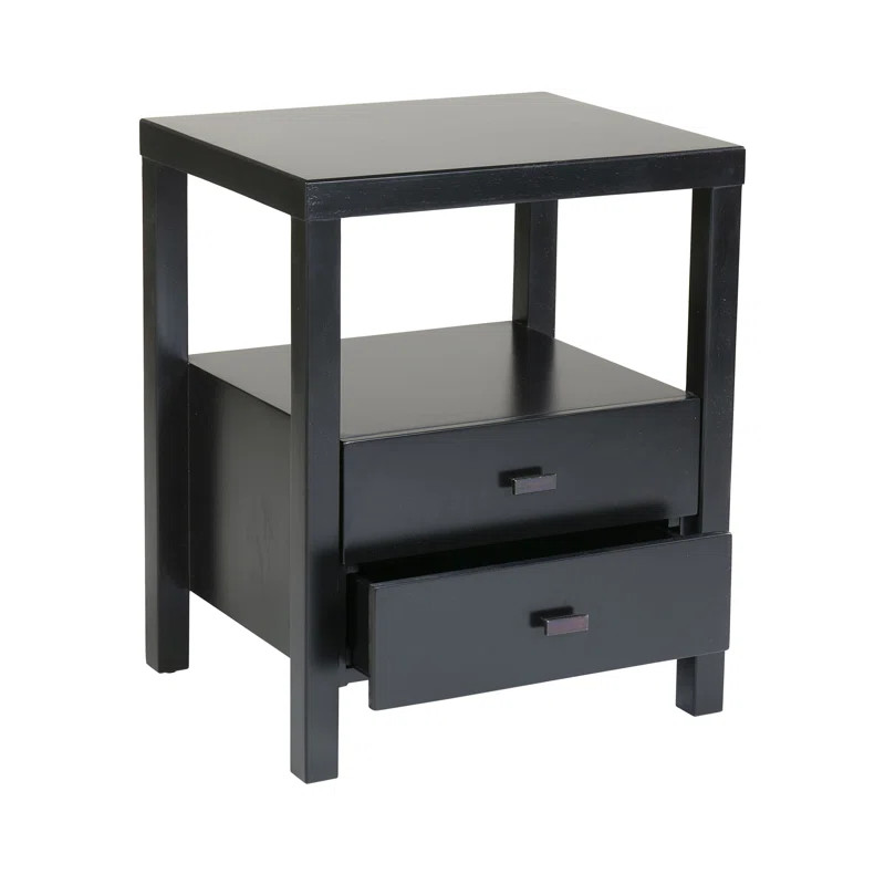Leflore Solid + Manufactured Wood Nightstand | Wayfair North America