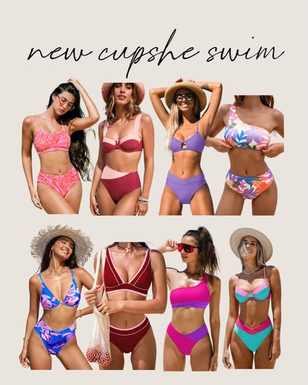 New Cupshe swim 🙌🏻🙌🏻

Vacation style, spring break fashion, bikini, two piece bathing suit, resort wear 

#LTKswim #LTKSeasonal #LTKtravel