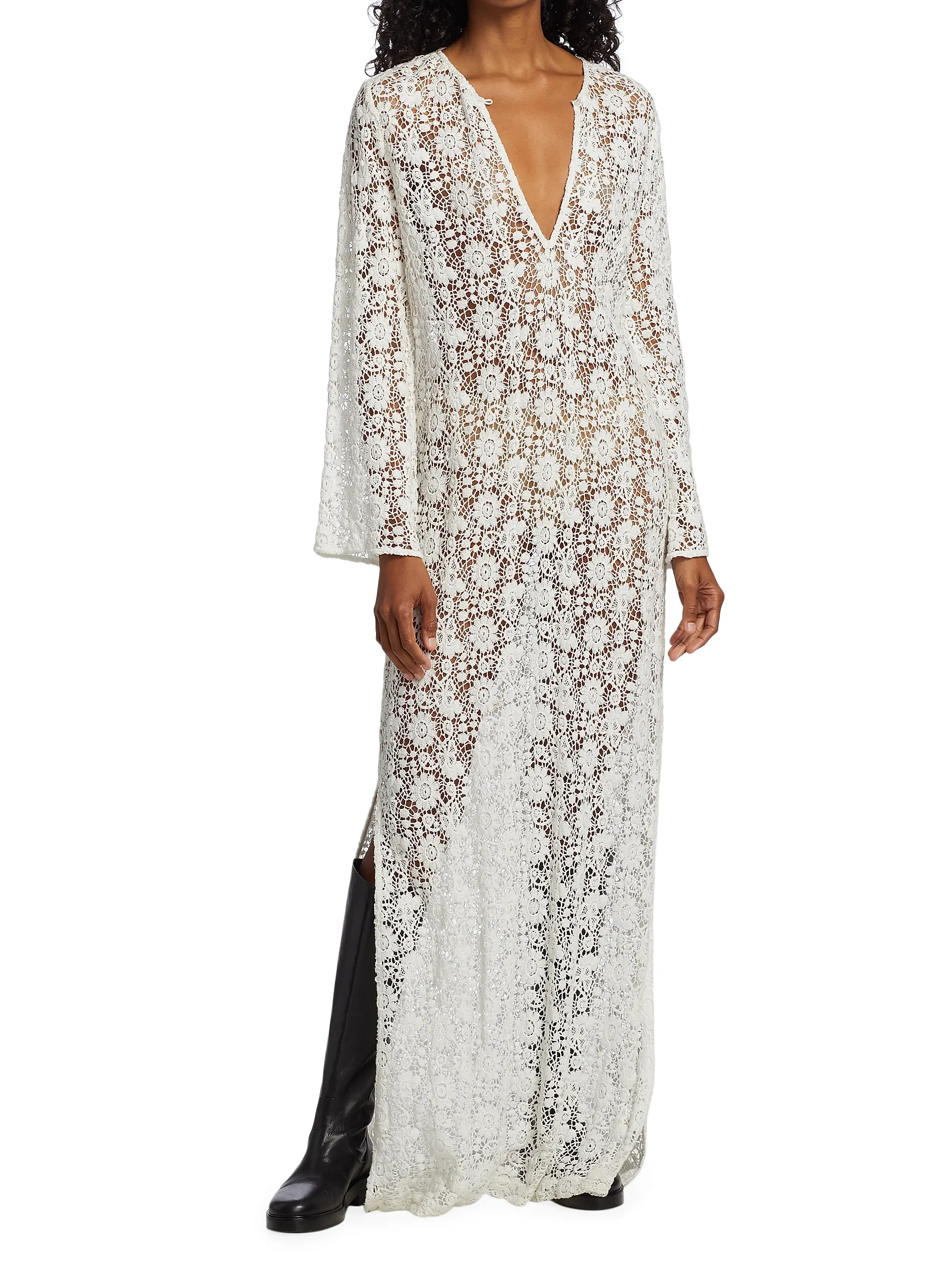 Della Lace Maxi Dress | Saks Fifth Avenue