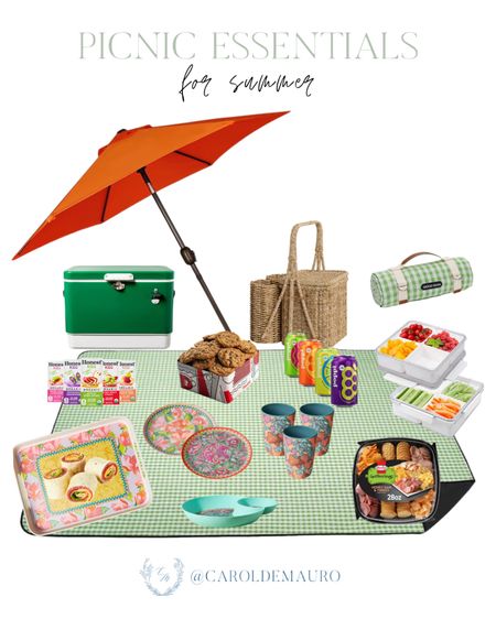 Set up a lovely picnic day with your loved ones and friends by buying these summer picnic essentials!
#dateidea #outdooractivity #springfaves #summerfinds

#LTKFindsUnder100 #LTKSeasonal