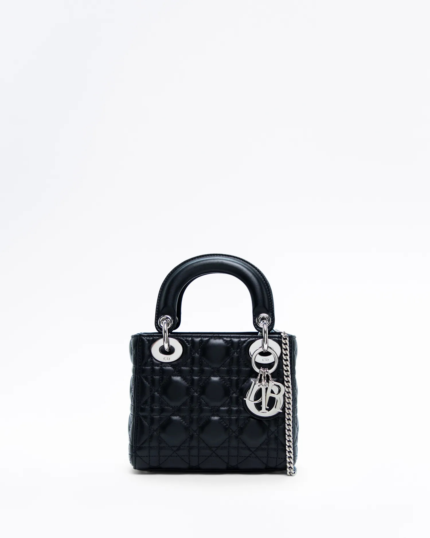Lambskin Cannage Mini Lady Dior Bag | Vivrelle