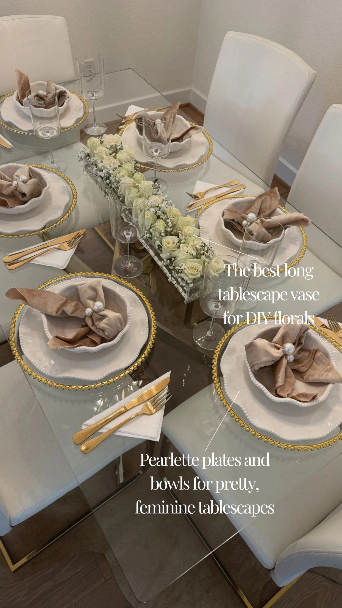 Amazon tablescape | long flower vase | charger plates | Amazon home finds on sale 



#LTKCyberWeek #LTKHome #LTKHoliday