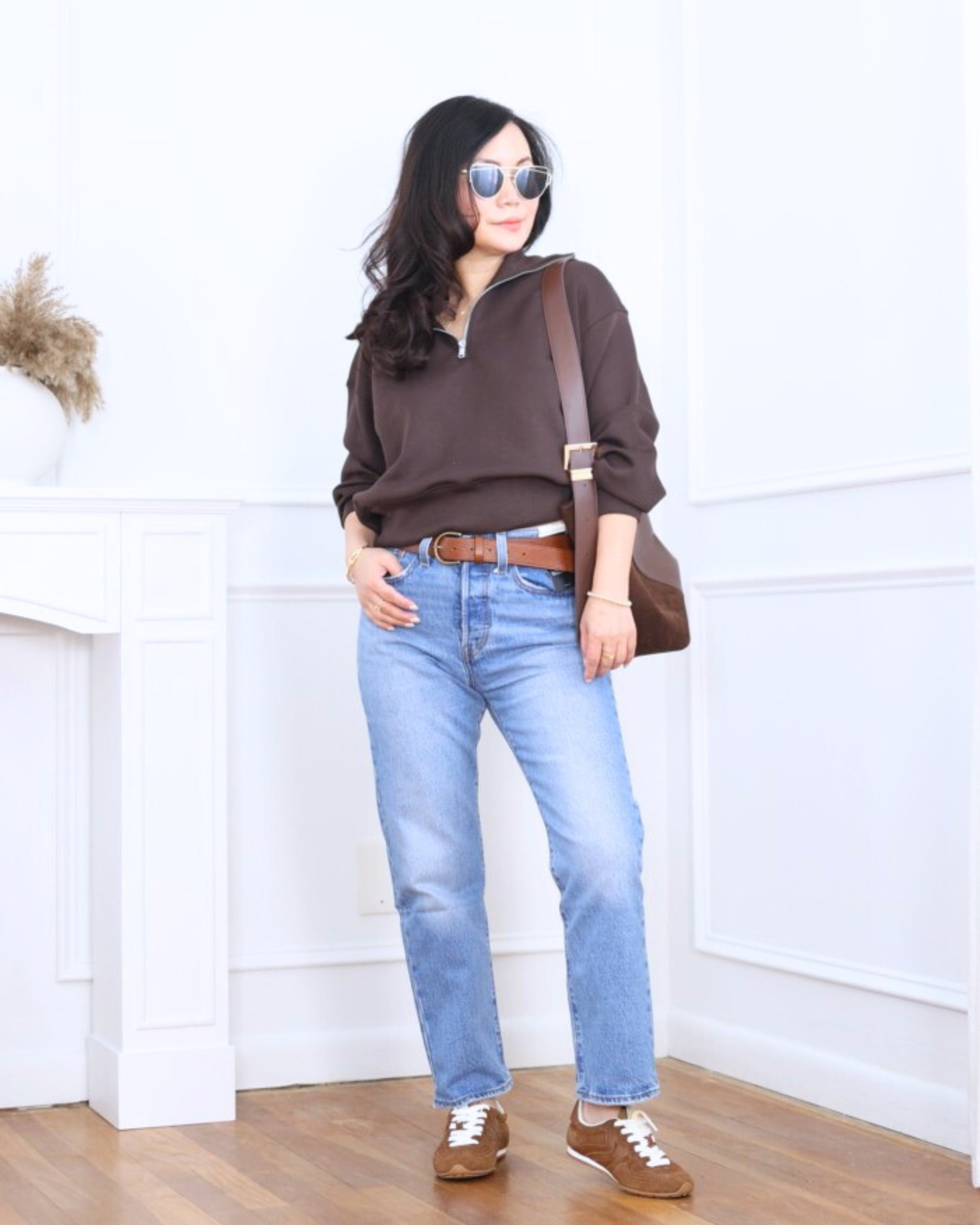  Three-quarter sleeve sweatshirt from Old Navy paired with straight jeans and sneakers — easy, relaxed, and perfect for an everyday look that feels comfortable but still put together. I’m 5’2, wearing size XS.

 

#LTKOver40 #LTKootd #LTKPetite