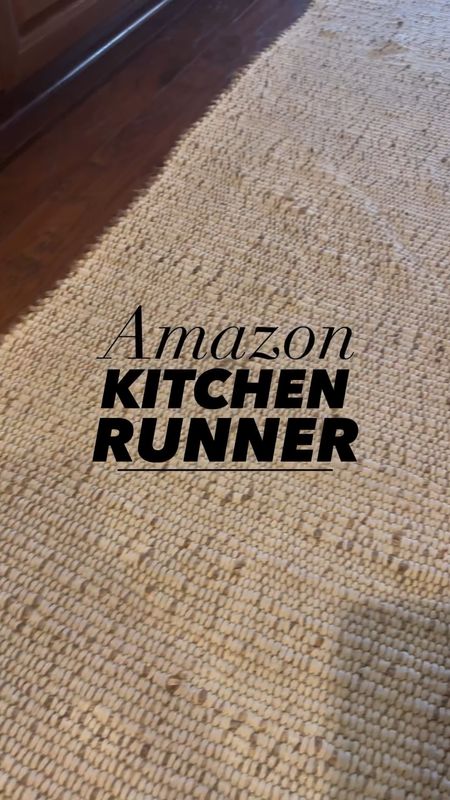 Neutral kitchen runner rug from Amazon 

#LTKstyletip #LTKhome #LTKfindsunder100