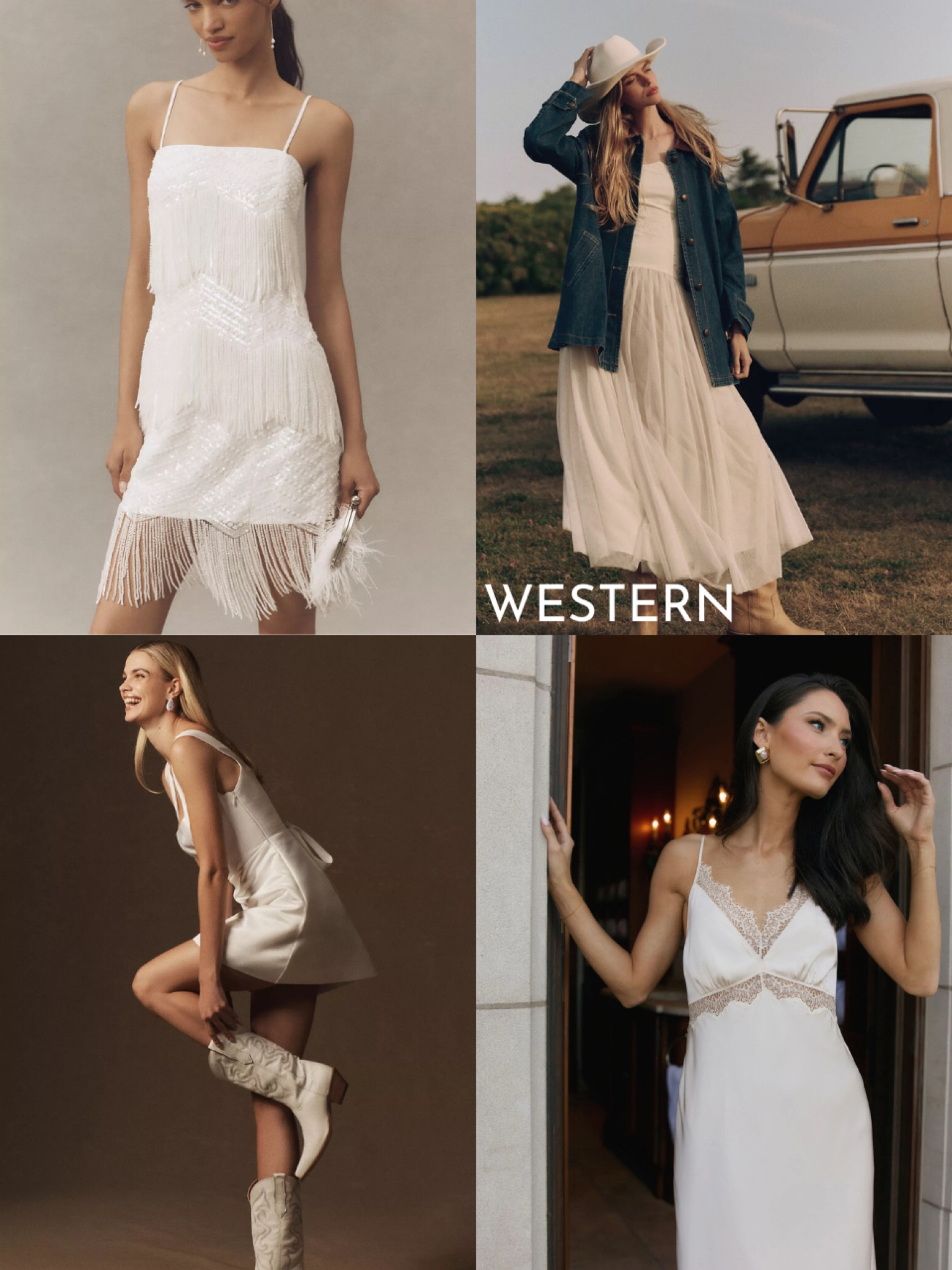 Rehearsal dinner outfits = sorted ✨Western dresses 