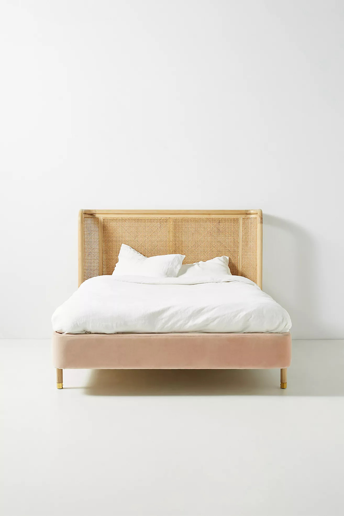 Heatherfield Primrose Valencia Velvet Bed | Anthropologie (US)