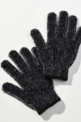 Pré De Provence Urbnana Charcoal Exfoliating Gloves | Anthropologie (US)