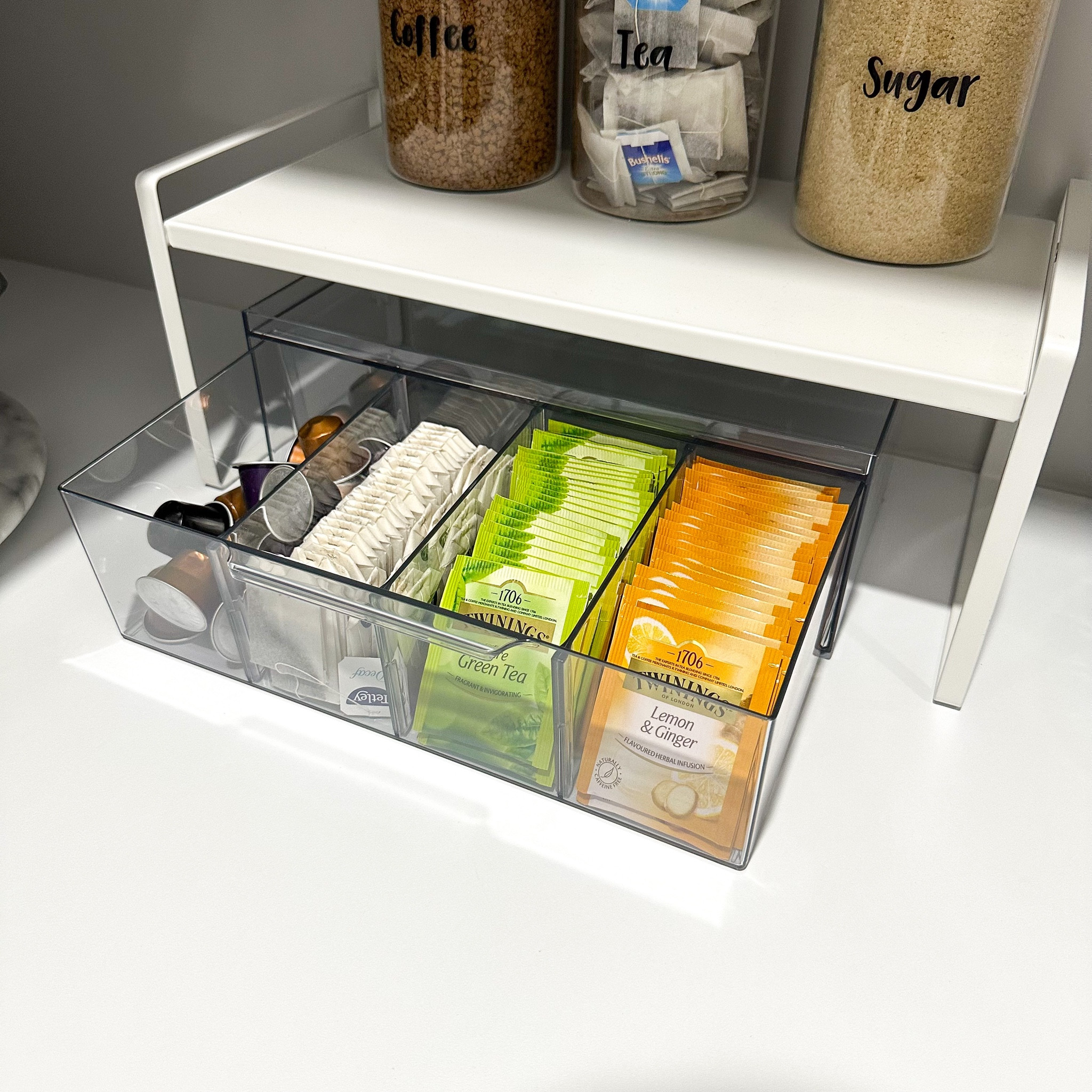 Tea bag organiser ☕️ 

Home, organizer, organize, storage, pantry, kitchen, finds, must haves, aesthetic, neutral

#LTKfindsunder100 #LTKaustralia #LTKhome