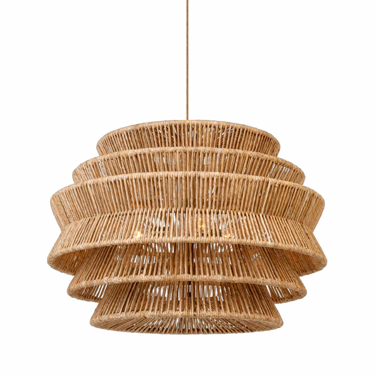 Veronica Rattan Pendant Light | Rowabi