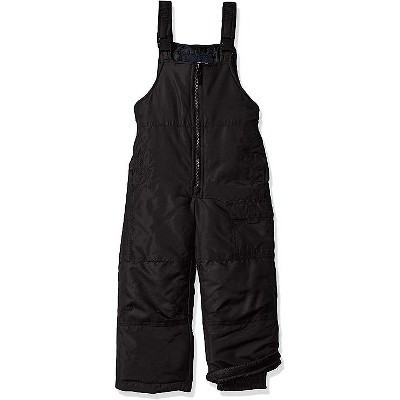 LONDON FOG Big Boys' Classic Heavyweight Snow Bib Ski Pant, Black Night, 8 | Target