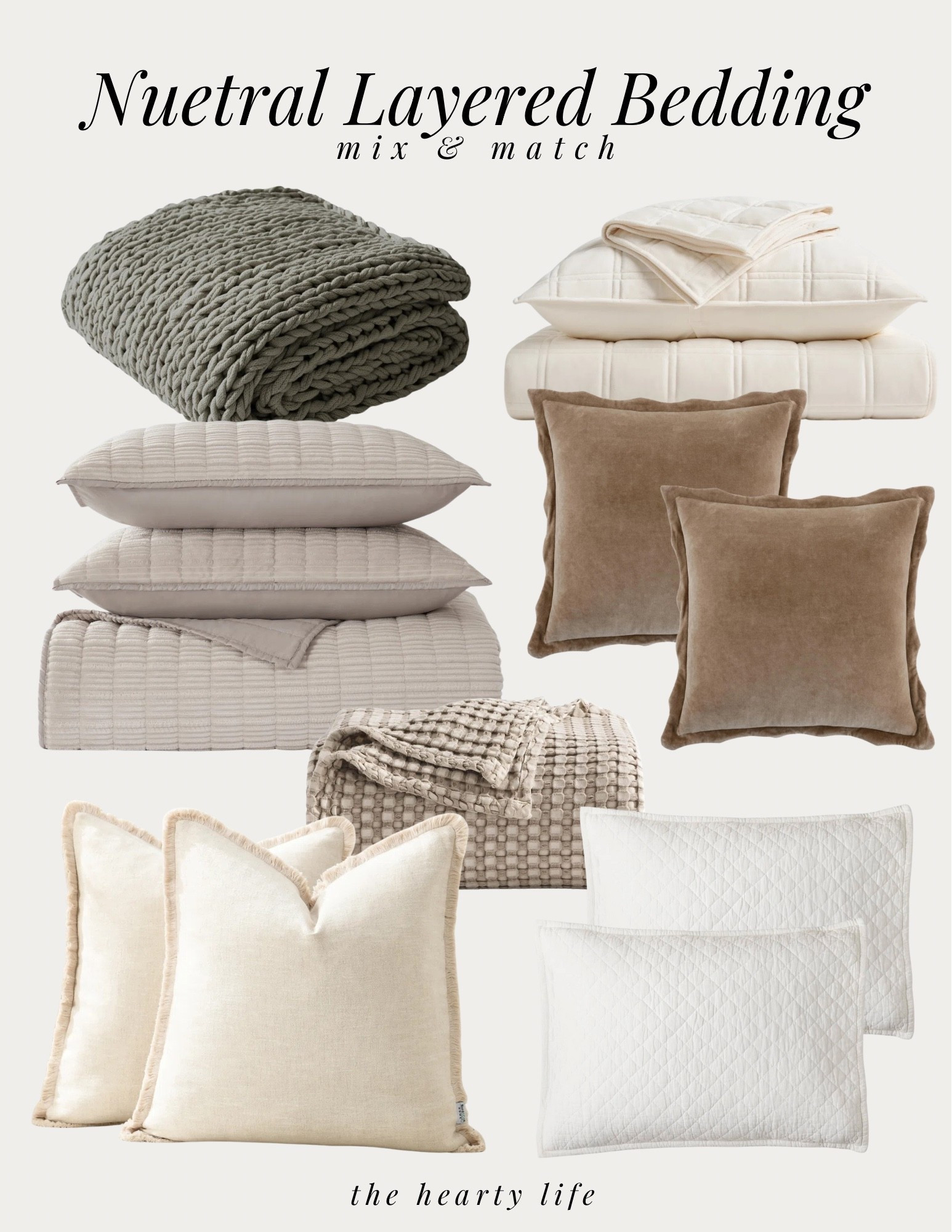 Affordable layered bedding option available at Wayfair! ✨

#LTKFindsUnder100 #LTKSaleAlert #LTKHome