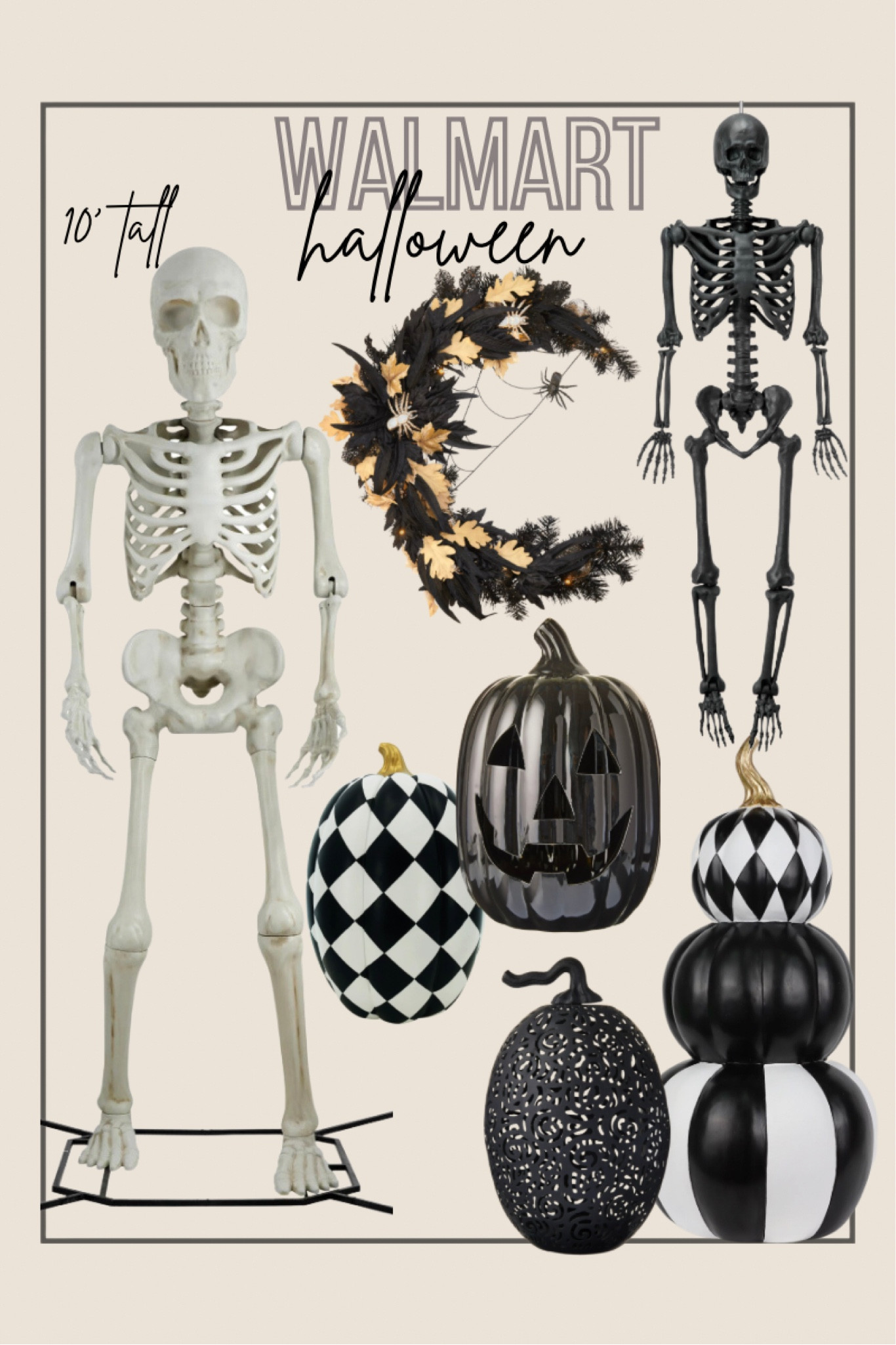 Walmart Halloween
10’ tall skeleton!


#LTKhome #LTKSeasonal #LTKstyletip