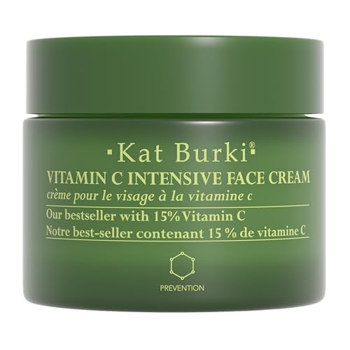 KAT BURKI 15% Stabilized Vitamin C Intensive Face Cream, Radiance-Boosting Moisturizer for Glowing, Hydrated Skin, 1 Fl Oz | Amazon (US)