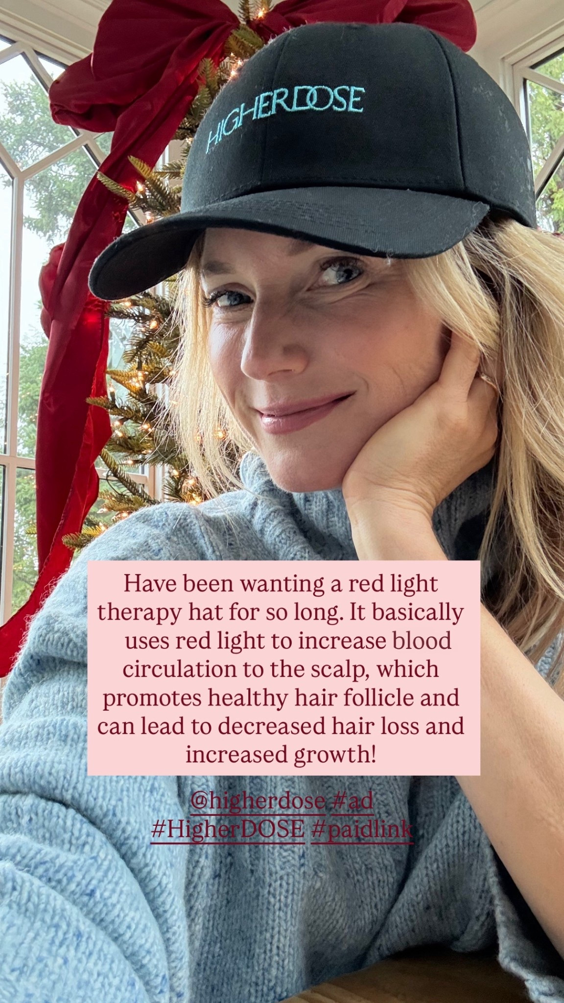 I’ve shared my red light mask with y’all before but I started using the red light hat and the red light full body mat and they’re too cool. Red light therapy is essentially a type of light that can help stimulate collagen production in the skin and blood flow to your scalp, help with redness and inflammation, aid muscle recovery, support your circadian rhythm, and so much more. Linking the products that I use by HigherDOSE below #ad #HigherDOSE @higherdose #paidlinks

#LTKselfcare #LTKmomlife #LTKGiftGuide