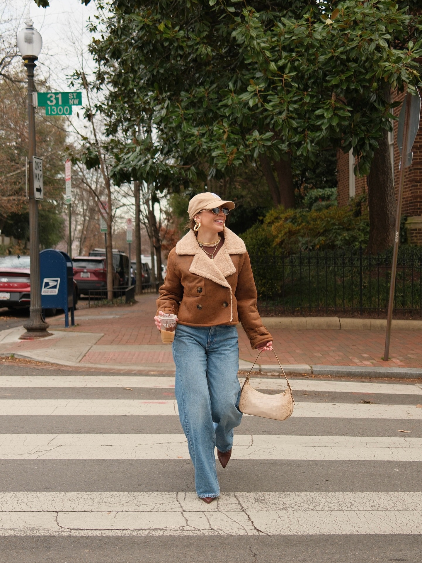 This is your sign to wear the shearling jacket 🧸casual coffee runs but make it cute. Would you wear this look for a coffee date or errands? 

Comment “COAT” to receive the link to shop! 

📸 by @georgetownphotographyy 🤌🏼

winter outfit inspo, shearling jacket, cozy street style, neutral winter look, everyday winter outfit, casual chic, coffee run outfit, cold weather fashion, winter layers, street style outfit #winterstyle #winterfashion #winterstyleinspo #coatoutfit @shop12thtribe shop12thtribe

#LTKootd #LTKHoliday #LTKSaleAlert