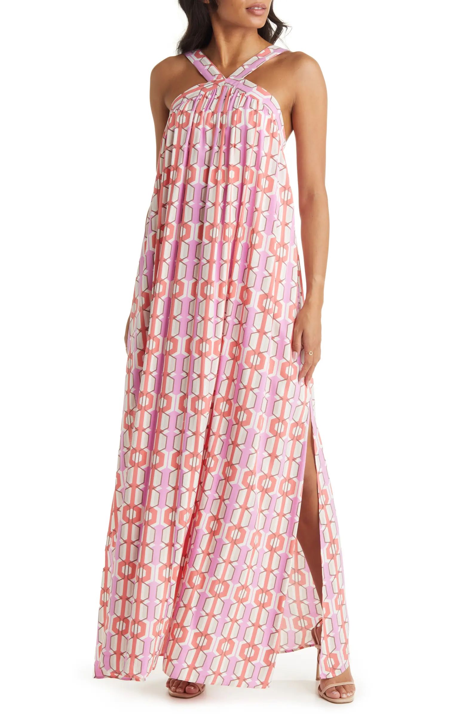 Halter Neck Maxi Dress | Nordstrom