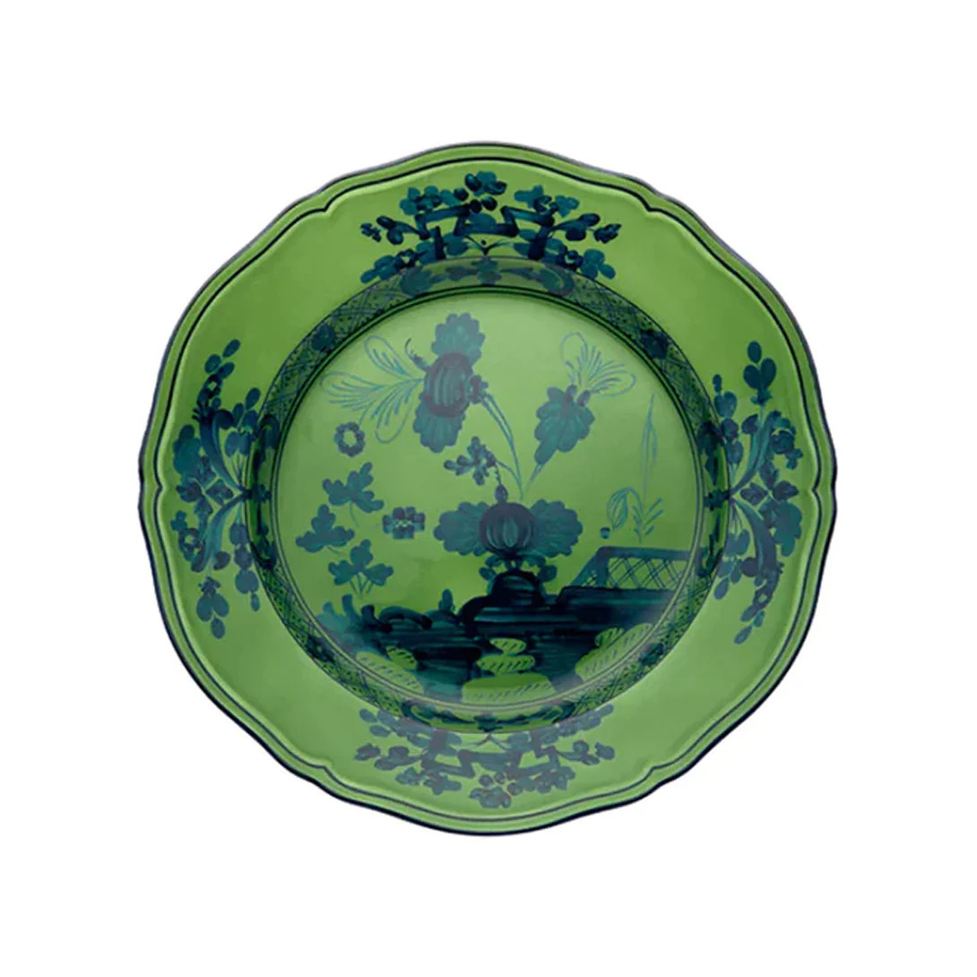 Oriente Italiano Soup Plate (Malachite) | Lakeview Home