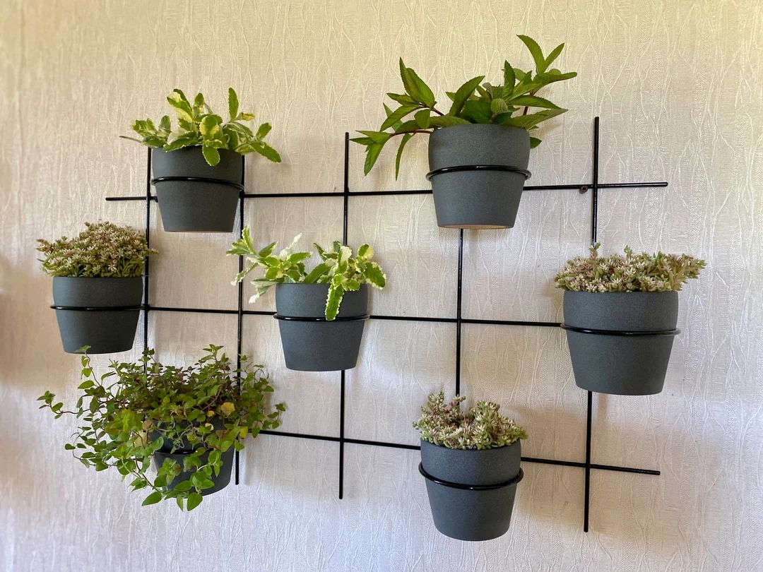 Small Wall Hung Planter, Flower Pot Holder | Etsy (US)