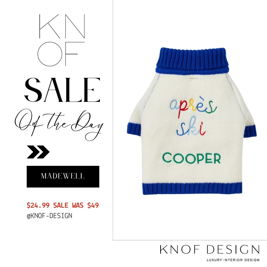 Don't forget the the most imPAWtant member of the family! Check out this adorable monogrammed sweater for snuggly season!  

 #LTKGiftGuide #LTKHoliday #LTKSaleAlert