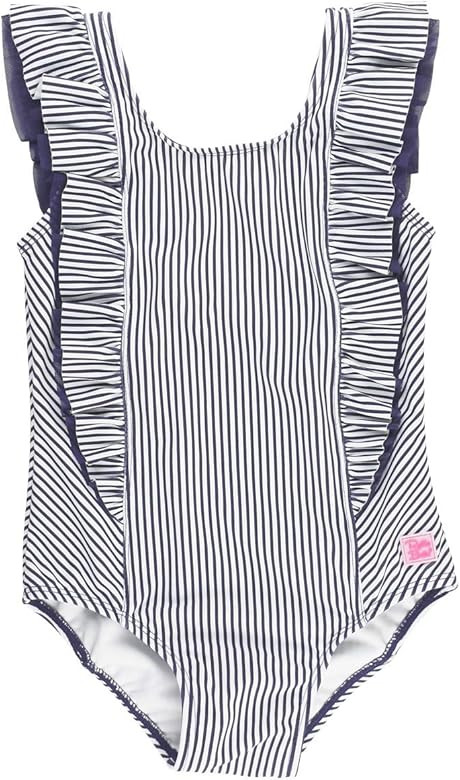 RuffleButts\u00ae Baby/Toddler Girls Ruffle Strap One Piece Swimsuit w/UPF 50+ Sun Protection | Amazon (US)
