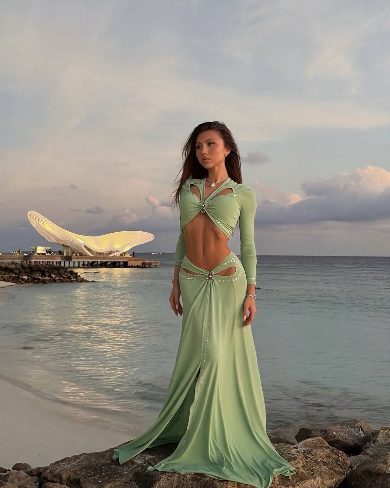 The sky felt like walking through a painting. Outfit is @rebanne ✨

#LTKdresses #LTKgiftguide #LTKstyletip