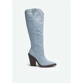 Bota Westerns Jeans Azul 34 | OffPremium (BR)
