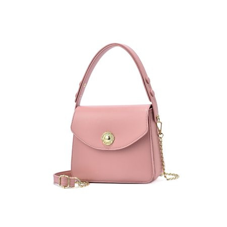 Colisha Ladies PU Leather Detachable Satchel Women Classic Chain Shoulder Bag Mini Portable Travel Z | Walmart (US)