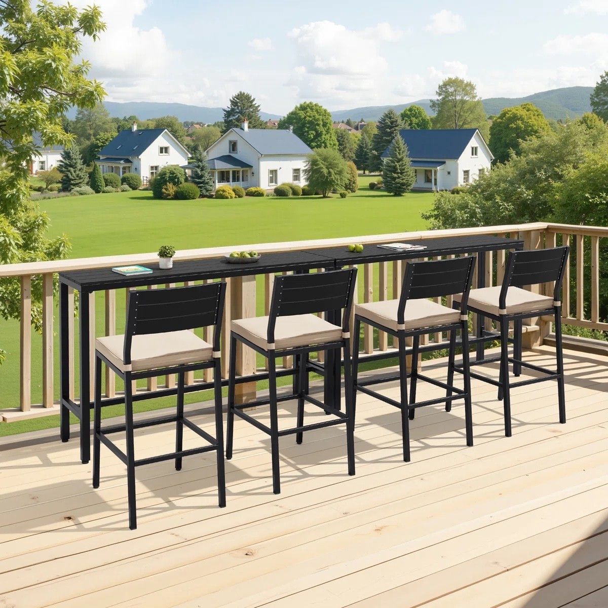 Rectangular Metal Outdoor Bar Table (Set of 2)

#LTKOver40 #LTKU #LTKSaleAlert