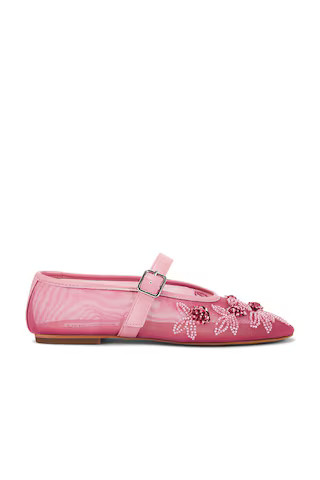 Dreaming Mary Jane Flat in Pink | Revolve Clothing (Global)