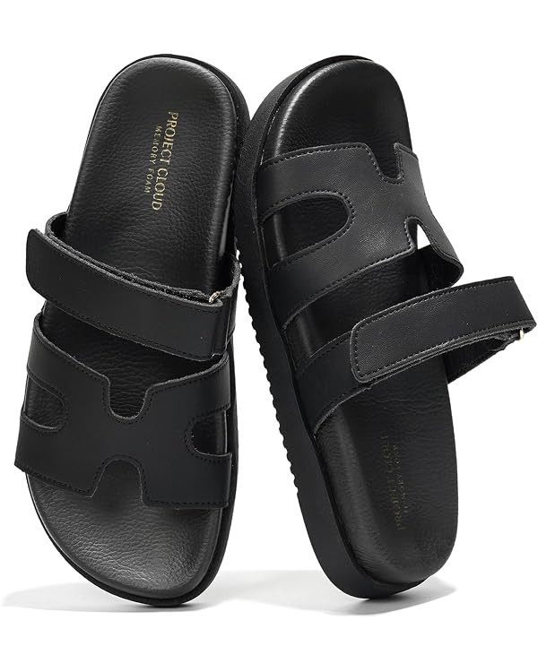Project Cloud Genuine Leather Womens Sandals - Stylish & Comfy Sandals for Women Footwear with Me... | Amazon (US)