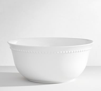 Emma Beaded Stoneware Serving Bowl | Pottery Barn (US)