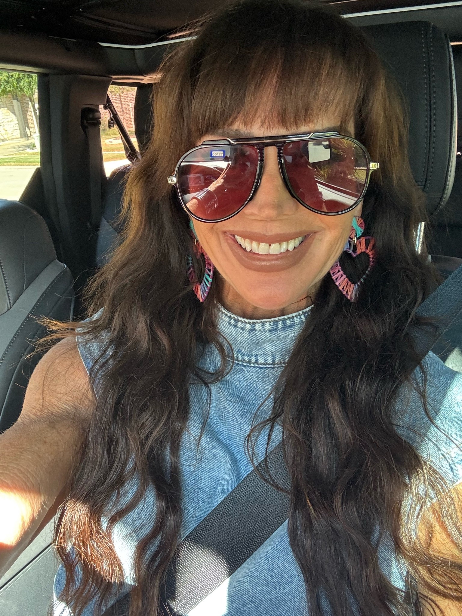 Love these pink tinted sunnies!!

#LTKootd #LTKActive #LTKOver40