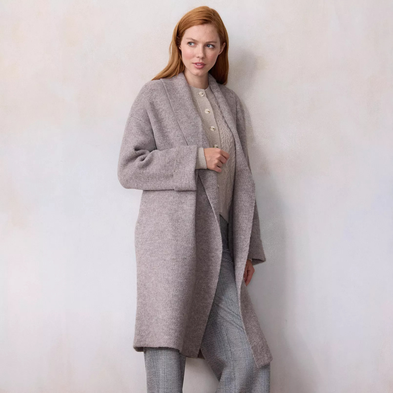 Women's LC Lauren Conrad Long Sweater Coat | Kohl's